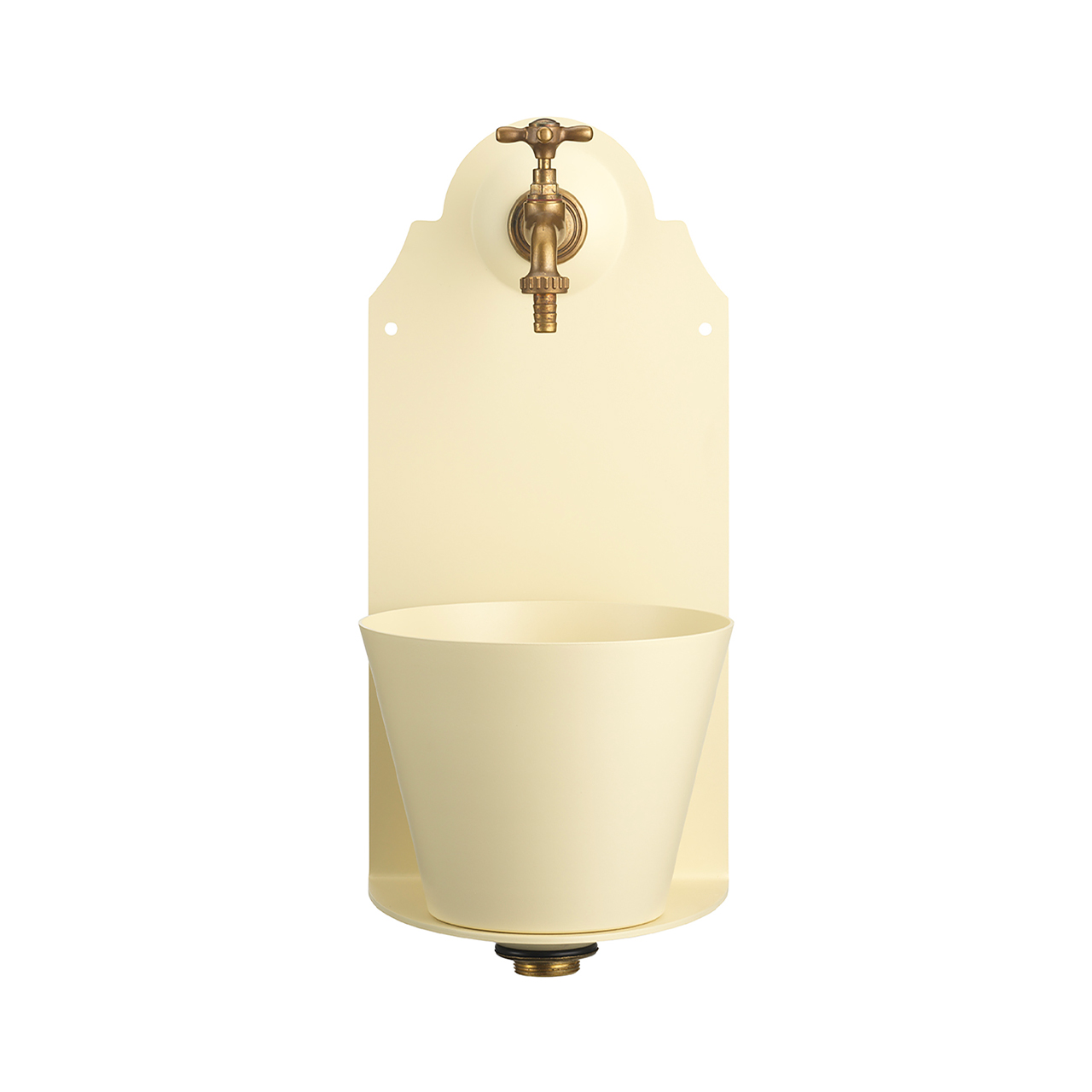 Wall-mounted fountain with tap 42/PR - Ivory