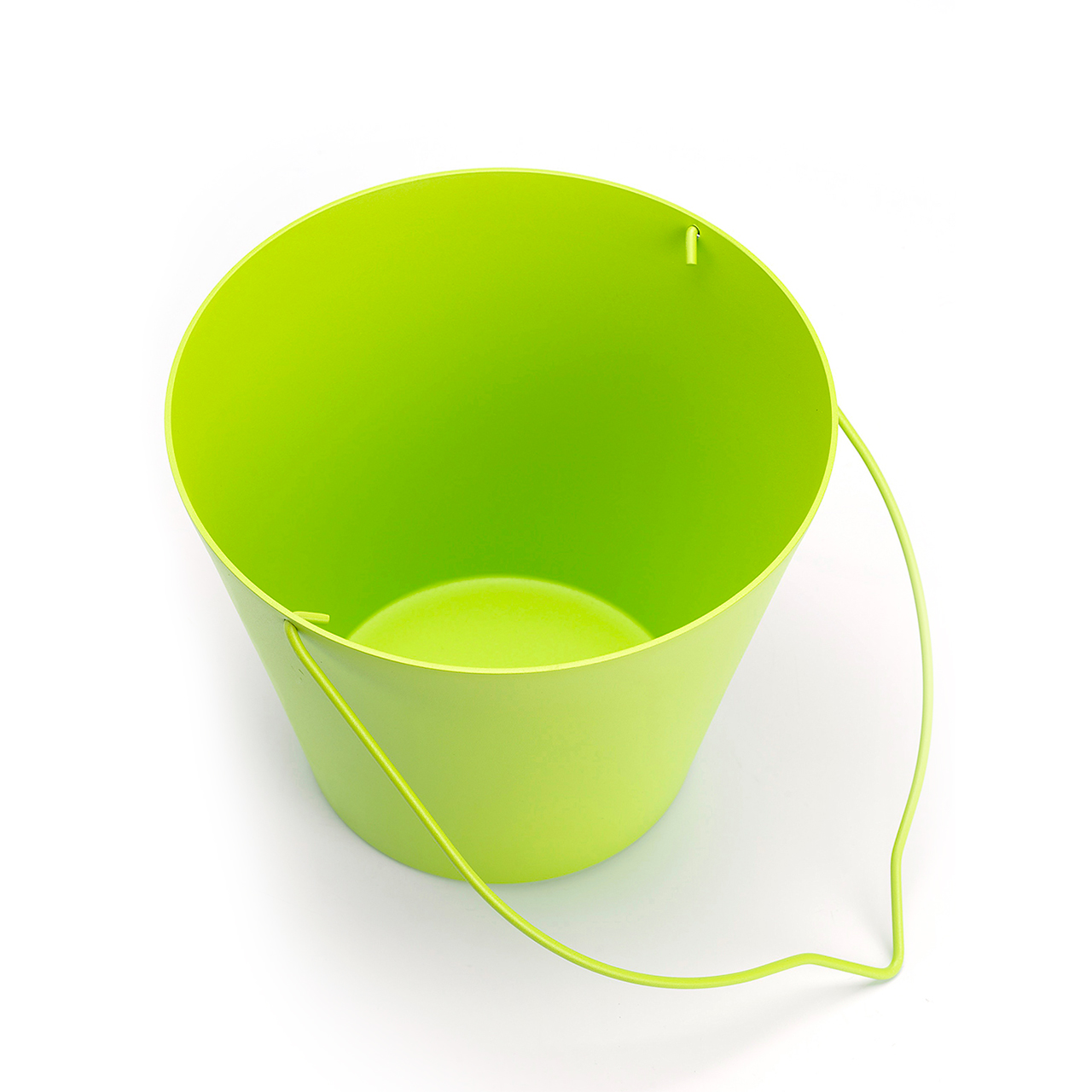 Aluminium bucket 42/SC - Acid Green